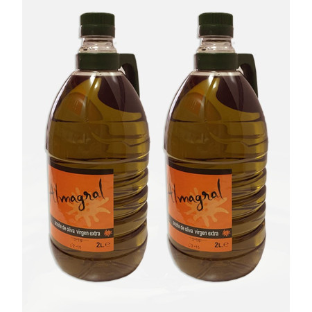 AOVE Almagral 2L · Aceite de oliva virgen extra en caja 12 l.