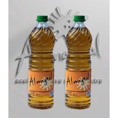 AOVE Almagral 1L · Caja de 15 botellas de aceite virgen extra