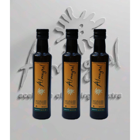 AOVE Almagral 250 ml · Caja de 35 botellas de aceite virgen extra