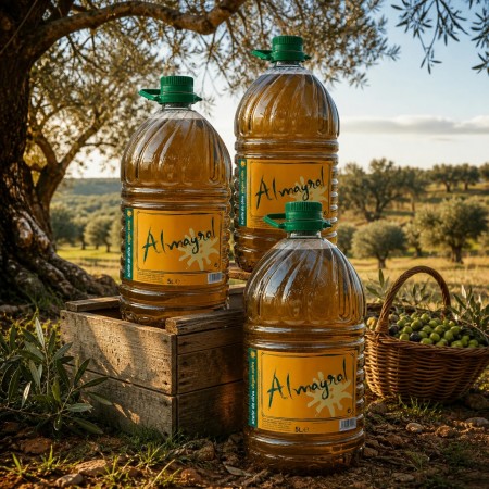 Comprar AOVE Almagral 5L · Caja 15 litros | Aceite virgen extra